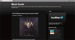 Desktop Screenshot of guiadometal.blogspot.com