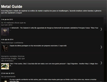 Tablet Screenshot of guiadometal.blogspot.com
