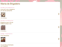 Tablet Screenshot of blogmaniadebrigadeiro.blogspot.com