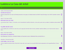 Tablet Screenshot of ludotecalacasadelarbol.blogspot.com