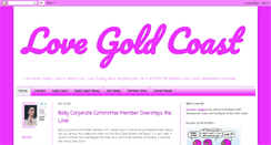 Desktop Screenshot of lovegoldcoast.blogspot.com
