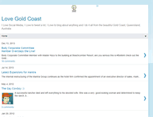 Tablet Screenshot of lovegoldcoast.blogspot.com