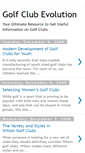 Mobile Screenshot of golfclubevolution.blogspot.com