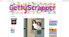 Desktop Screenshot of gettyscrapper.blogspot.com