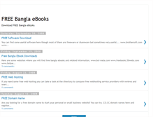 Tablet Screenshot of freebanglaebooks.blogspot.com