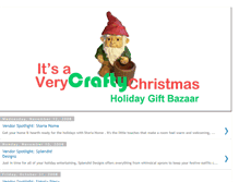 Tablet Screenshot of craftychristmas.blogspot.com