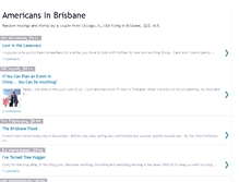 Tablet Screenshot of americansinbrisbane.blogspot.com