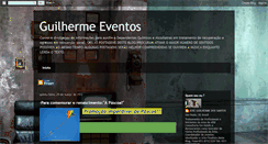 Desktop Screenshot of guilhermeeventos.blogspot.com