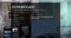 Desktop Screenshot of diskeabogado.blogspot.com