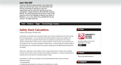 Desktop Screenshot of mas500erp.blogspot.com