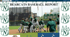 Desktop Screenshot of bearcatsbaseballreport.blogspot.com