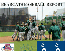 Tablet Screenshot of bearcatsbaseballreport.blogspot.com