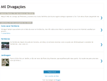 Tablet Screenshot of 1000divagacoes.blogspot.com