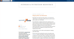 Desktop Screenshot of fitnessonline.blogspot.com