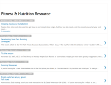Tablet Screenshot of fitnessonline.blogspot.com