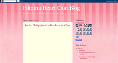 Desktop Screenshot of filipinaheartchat.blogspot.com