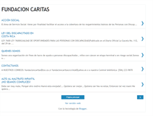 Tablet Screenshot of fundacioncaritasong.blogspot.com