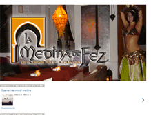 Tablet Screenshot of lamedinadefez.blogspot.com