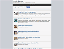Tablet Screenshot of gosipgambar.blogspot.com
