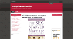 Desktop Screenshot of cheaptextbookonline.blogspot.com