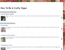 Tablet Screenshot of howtobeacraftyvegan.blogspot.com