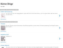 Tablet Screenshot of kleinedingevonnele.blogspot.com