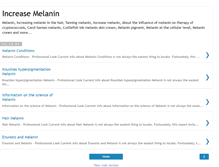 Tablet Screenshot of increasemelanin.blogspot.com