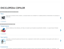 Tablet Screenshot of enciclopediacopiilor.blogspot.com