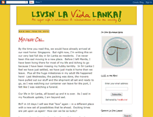 Tablet Screenshot of lavidalanka.blogspot.com