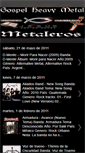 Mobile Screenshot of gospelheavymetal.blogspot.com