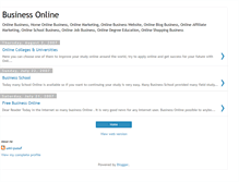 Tablet Screenshot of mybusiness-online.blogspot.com