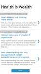 Mobile Screenshot of health-reports.blogspot.com
