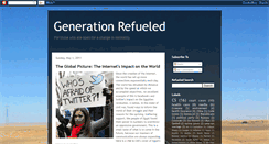 Desktop Screenshot of generationrefueled.blogspot.com