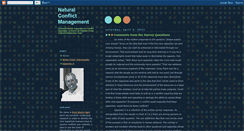 Desktop Screenshot of naturalconflictmanagement.blogspot.com