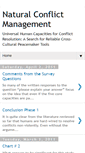 Mobile Screenshot of naturalconflictmanagement.blogspot.com