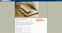 Desktop Screenshot of coleccionsagradafamilia.blogspot.com