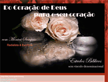 Tablet Screenshot of docoracaodedeusparaoseucoracao.blogspot.com