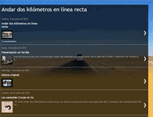 Tablet Screenshot of andardoskilometros.blogspot.com