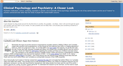 Desktop Screenshot of clinpsyc.blogspot.com