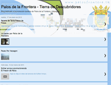 Tablet Screenshot of descubriendopalos.blogspot.com