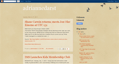 Desktop Screenshot of adriannedarst.blogspot.com