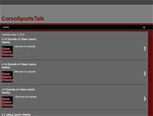 Tablet Screenshot of corsosportstalk.blogspot.com