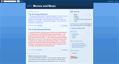 Desktop Screenshot of movies-and-music.blogspot.com