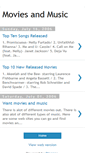 Mobile Screenshot of movies-and-music.blogspot.com