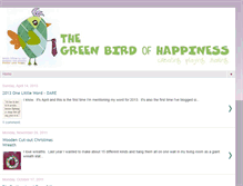 Tablet Screenshot of greenbirdofhappiness.blogspot.com