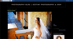 Desktop Screenshot of destinyphotography-blog.blogspot.com