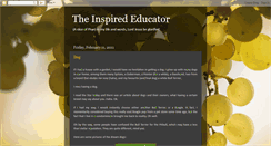 Desktop Screenshot of inspirededucator.blogspot.com