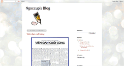 Desktop Screenshot of ngoccup.blogspot.com