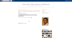 Desktop Screenshot of followthemagicthread.blogspot.com