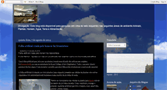 Desktop Screenshot of ambientesemfronteiras.blogspot.com